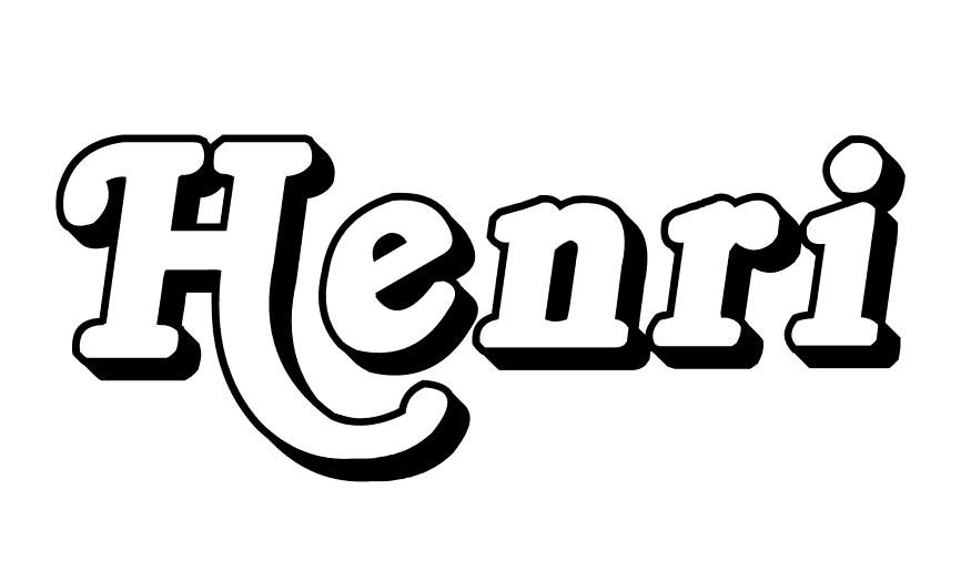 Coloriage Henri - Prénom à imprimer