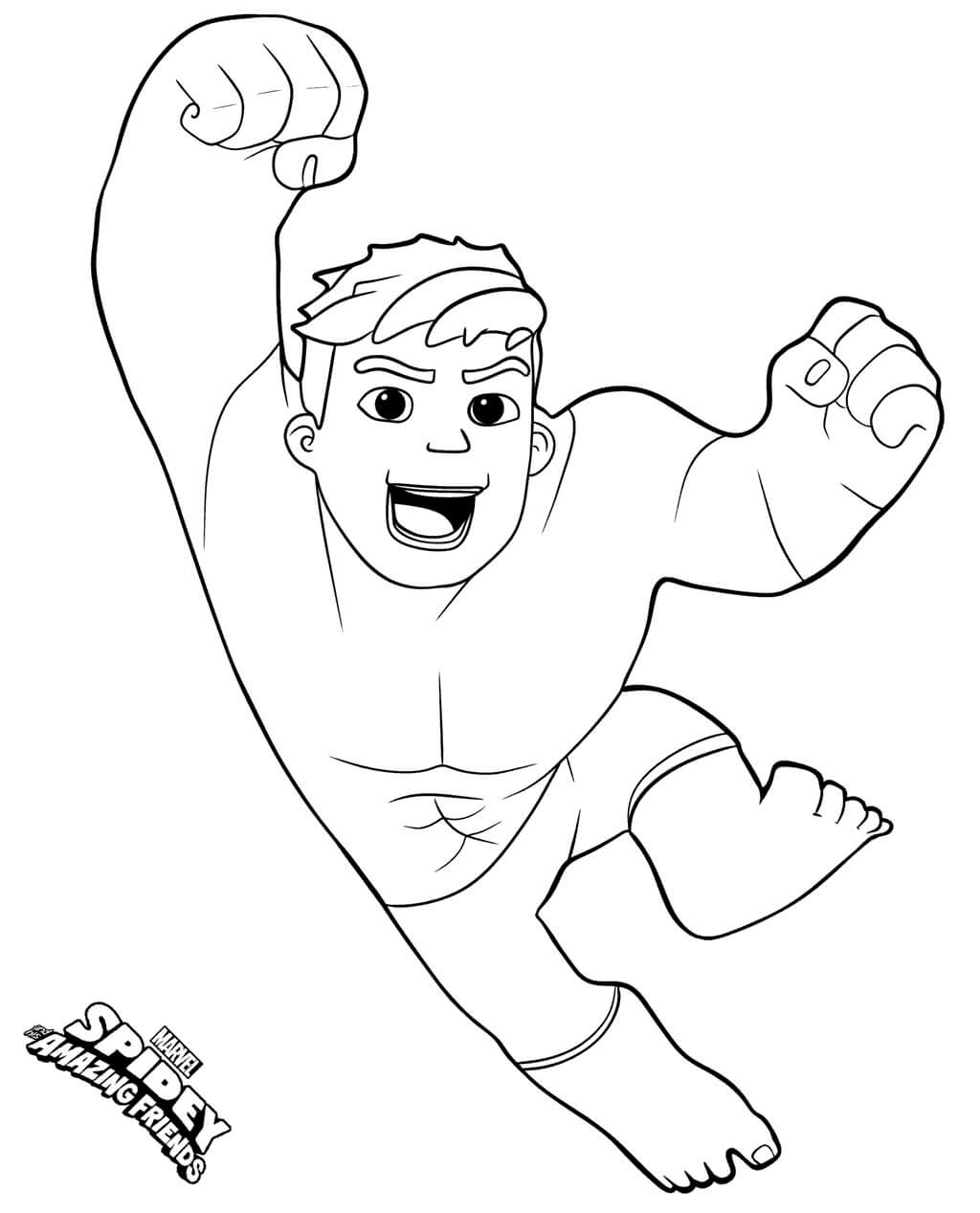 Coloriage Spidey
