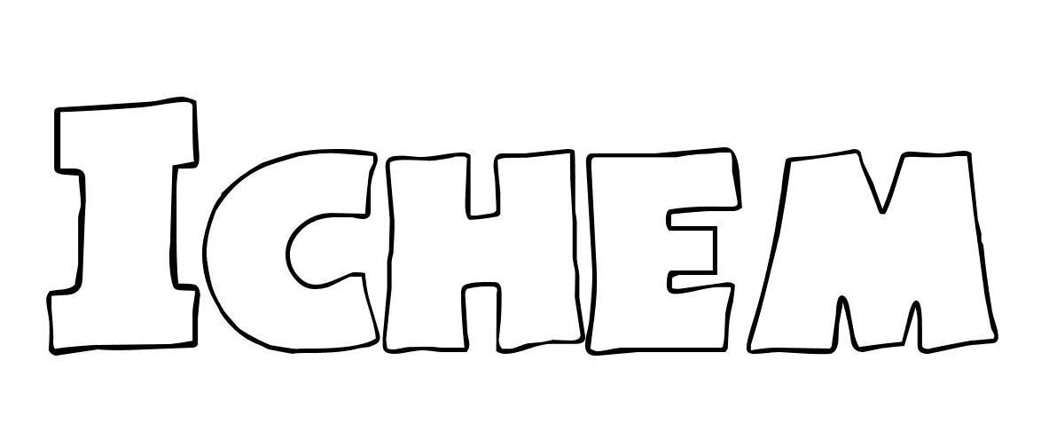Coloriage Ichem - Prénom à imprimer