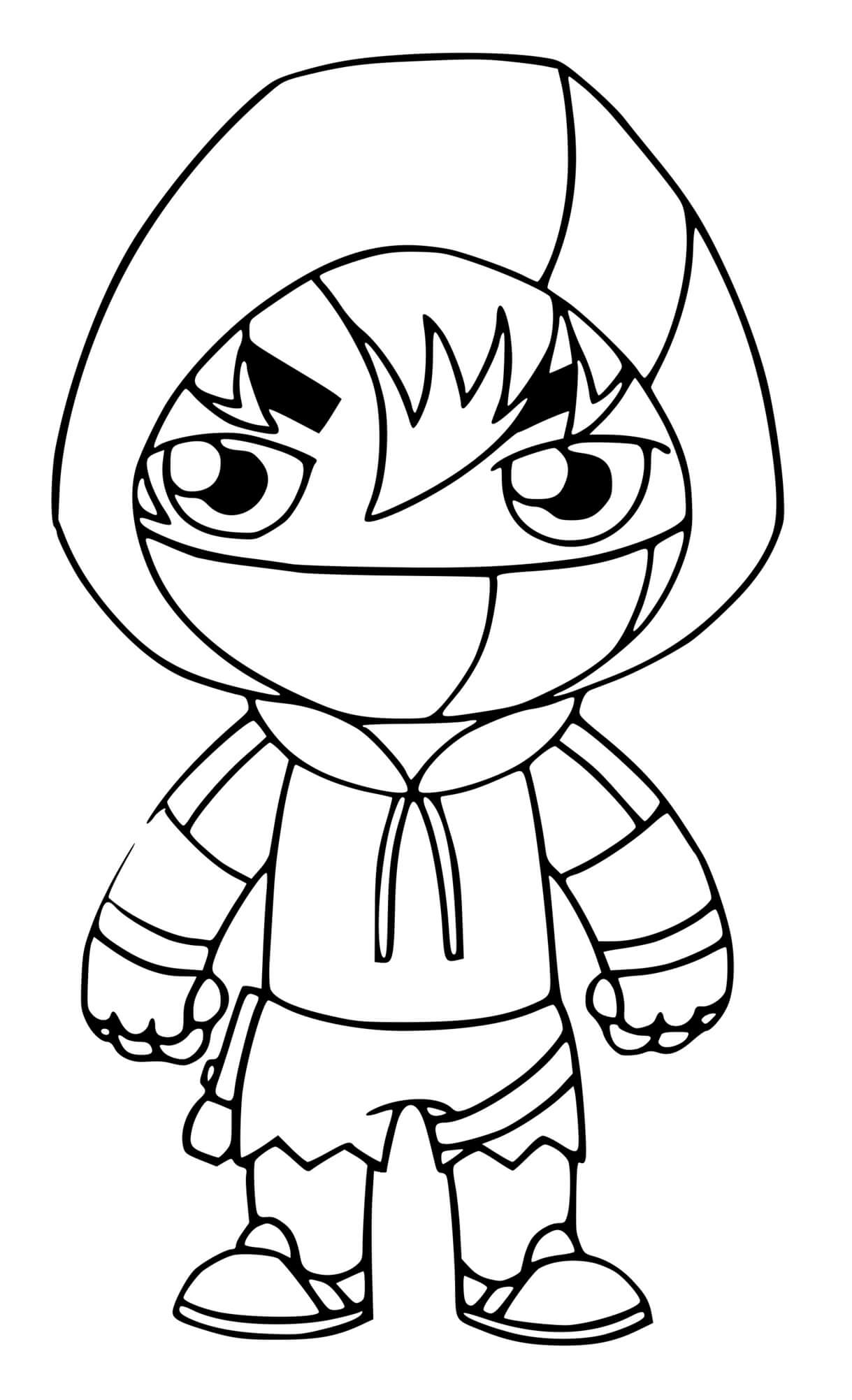 Coloriage Ikonik Fortnite - Fortnite à imprimer