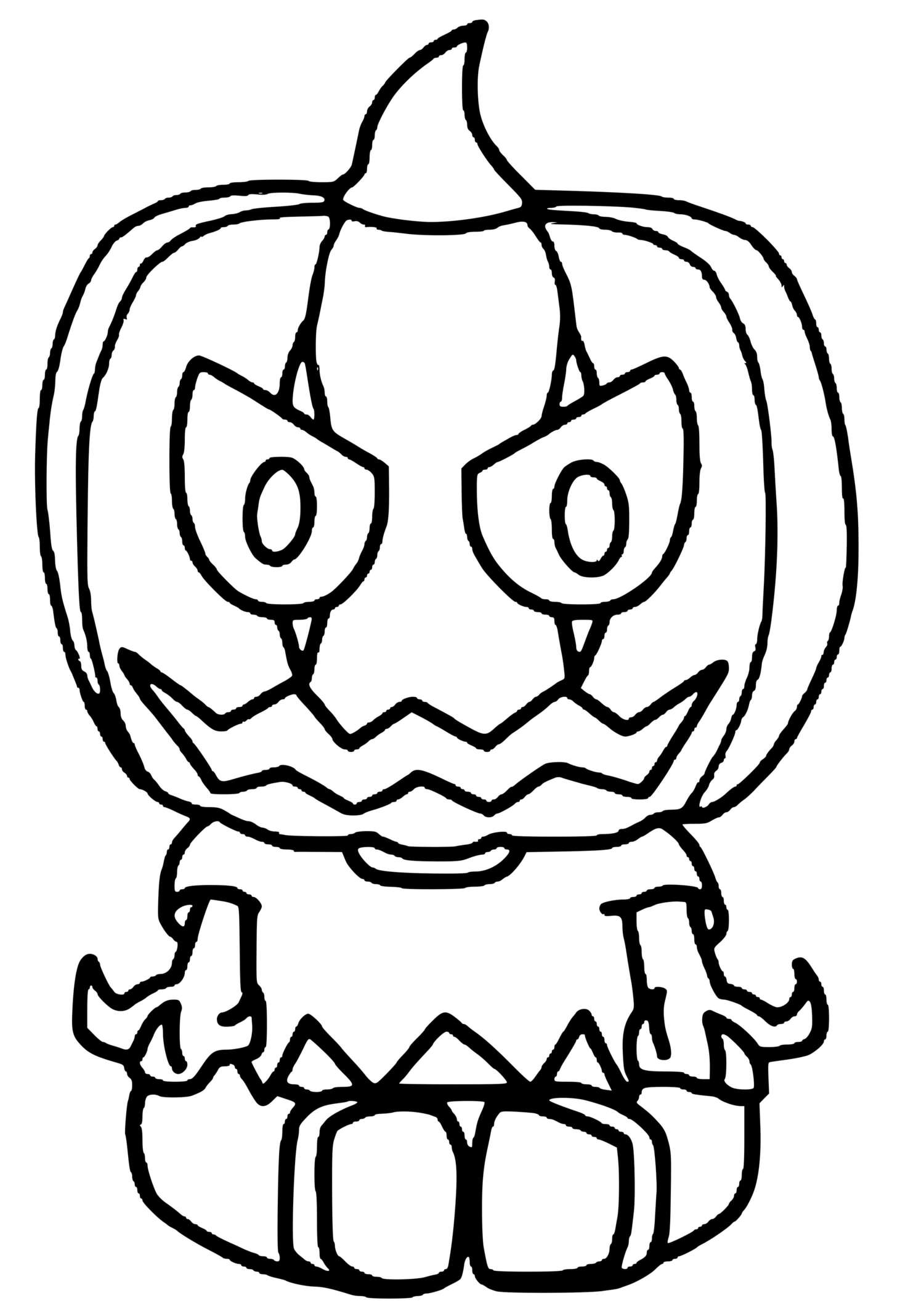 Coloriage Jake Lantern Stumble Guys - Stumble guys à imprimer