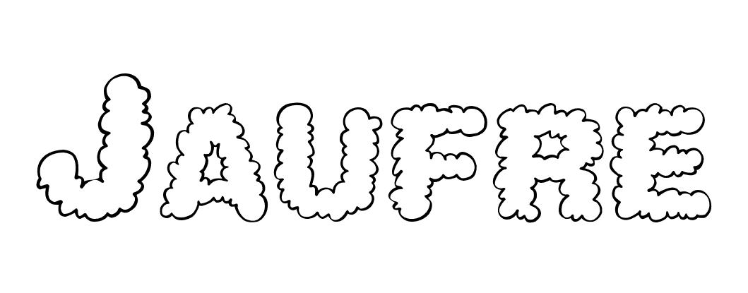Coloriage Jaufre - Prénom à imprimer
