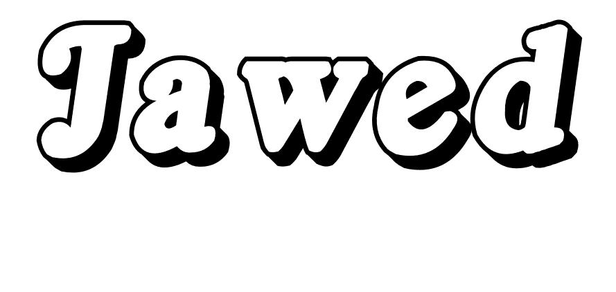 Coloriage Jawed - Prénom à imprimer