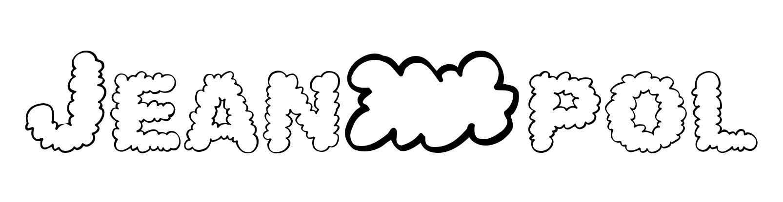 Coloriage Jean Pol - Prénom à imprimer