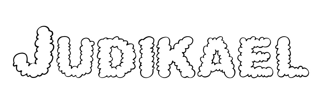 Coloriage Judikael - Prénom à imprimer
