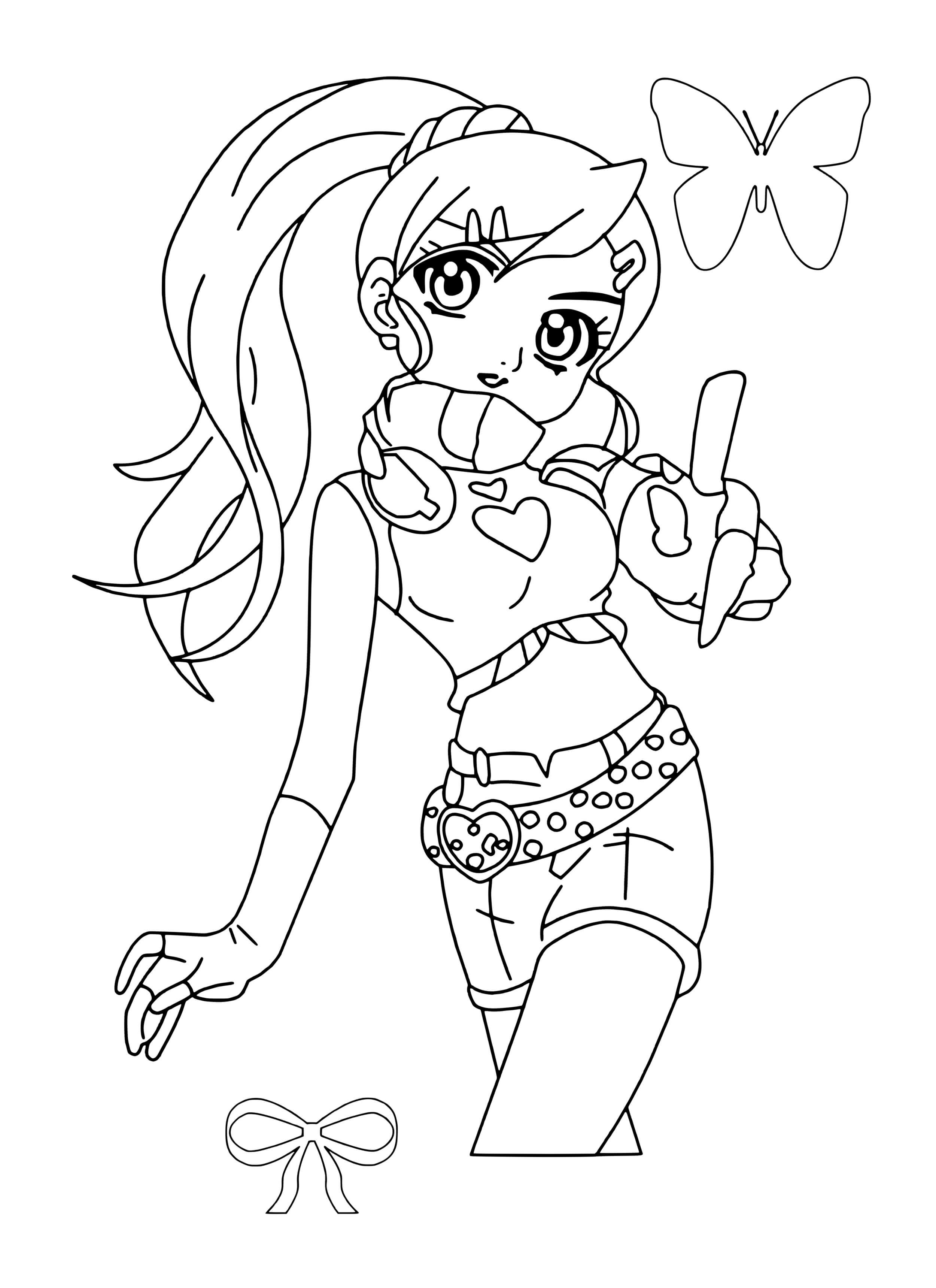 Coloriage Julie - Prénom à imprimer