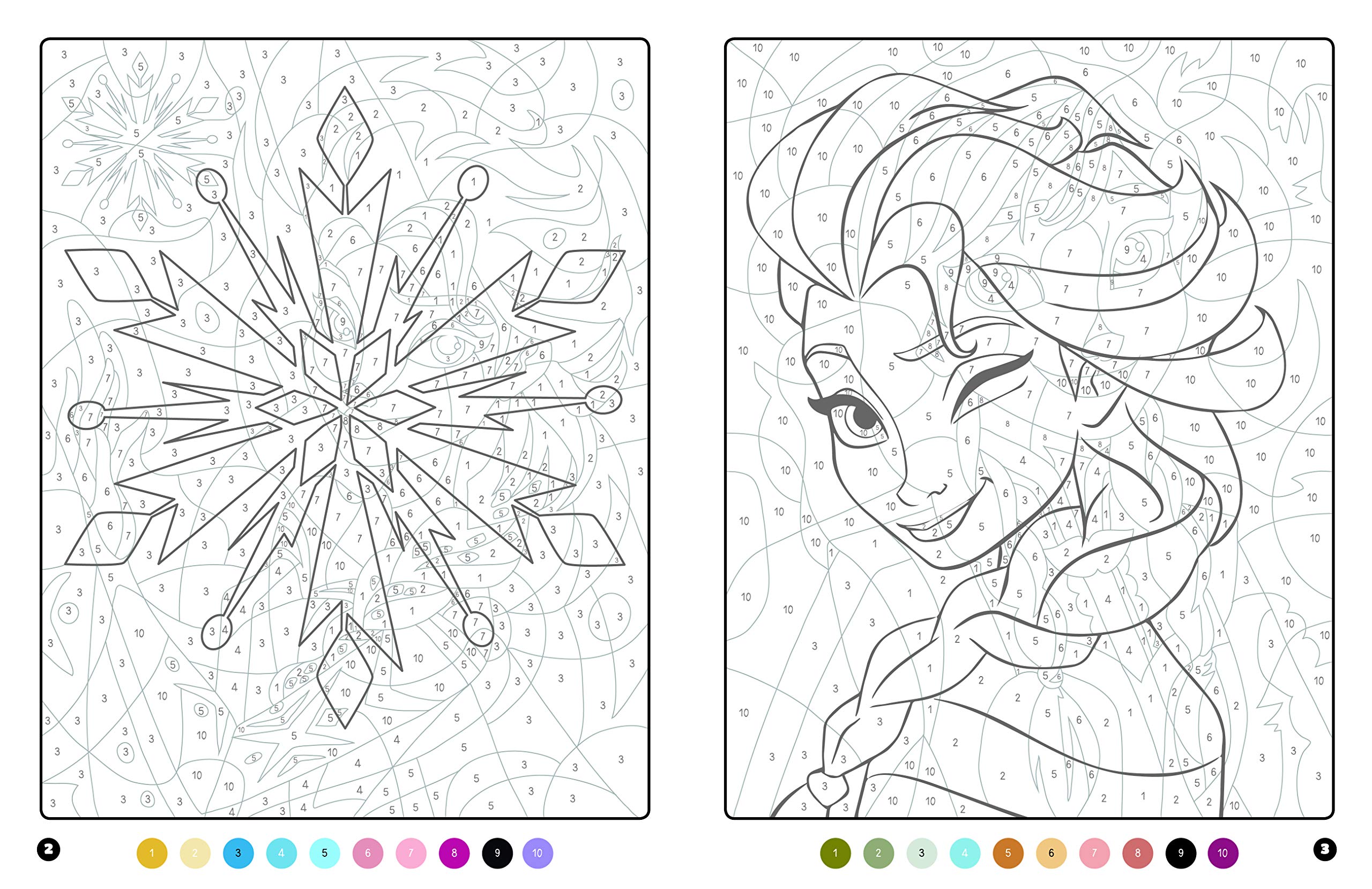Coloriage La Reine Des Neiges Magique Disney - Magique à imprimer