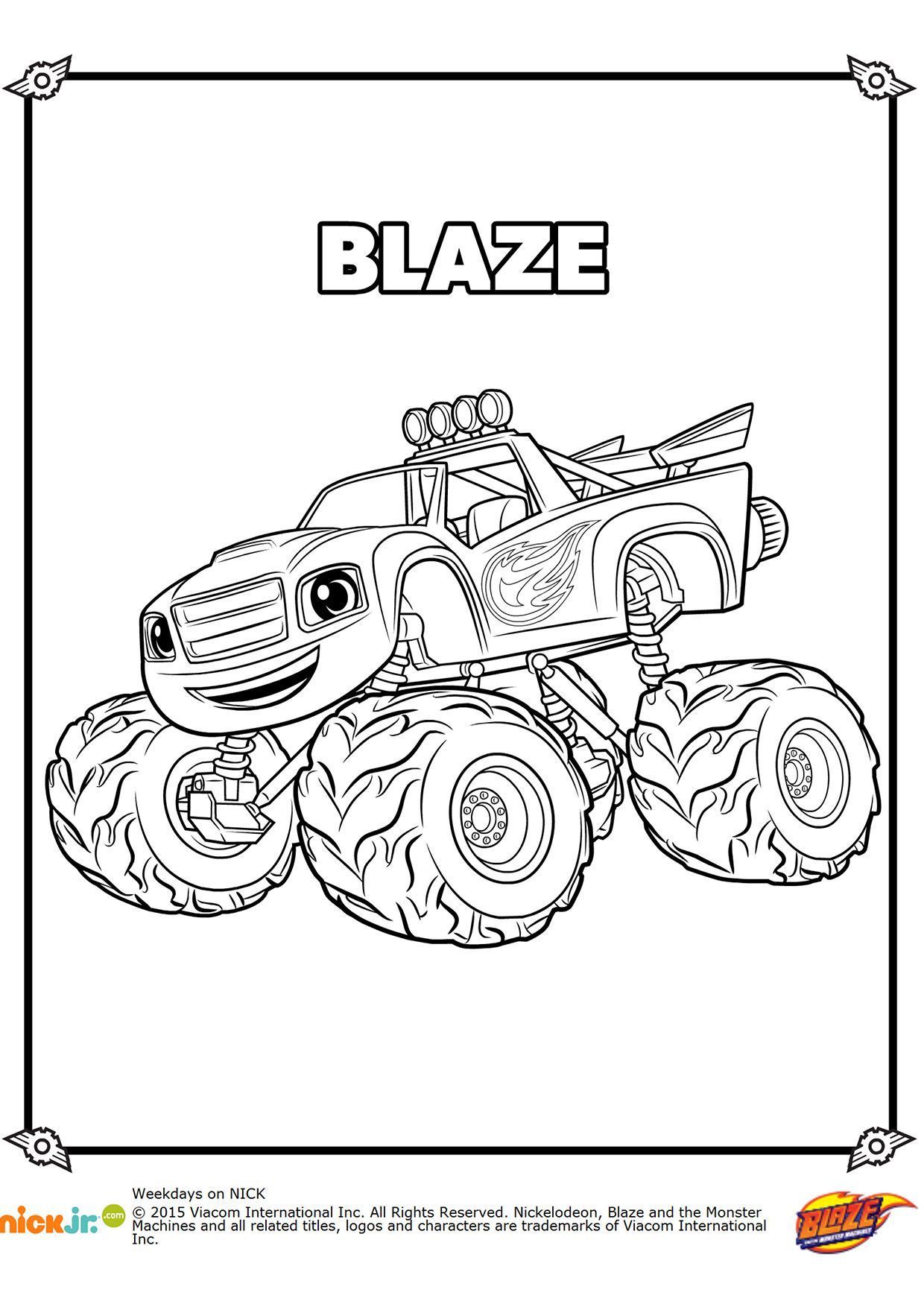 Coloriage Le Super Bolide - Gulli à imprimer