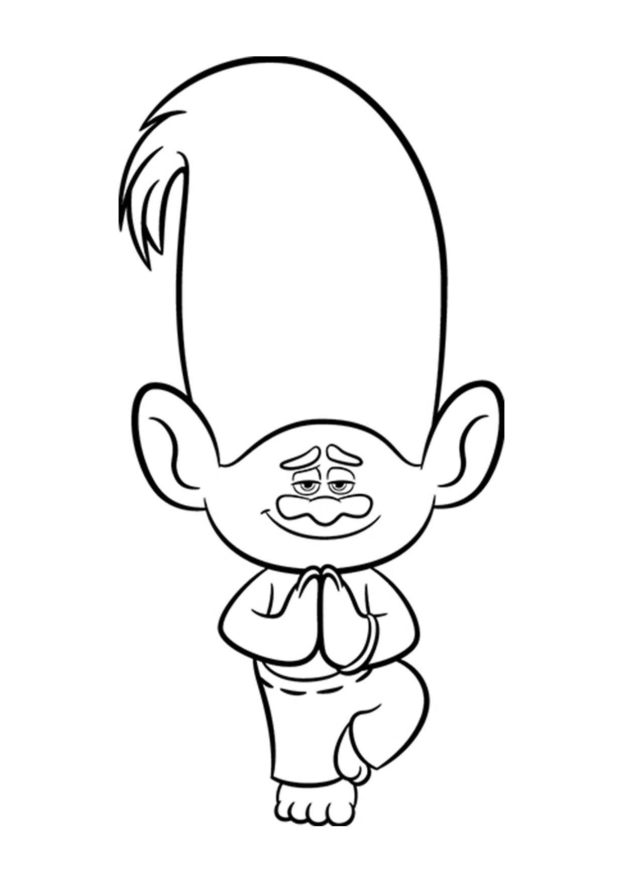 Coloriage Les Trolls Cric - Gulli à imprimer