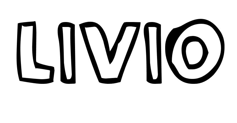 Coloriage Livio - Prénom à imprimer