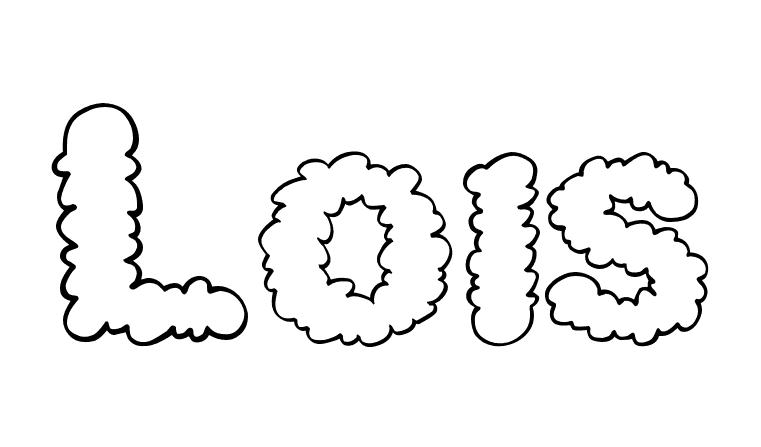 Coloriage Lois - Prénom à imprimer