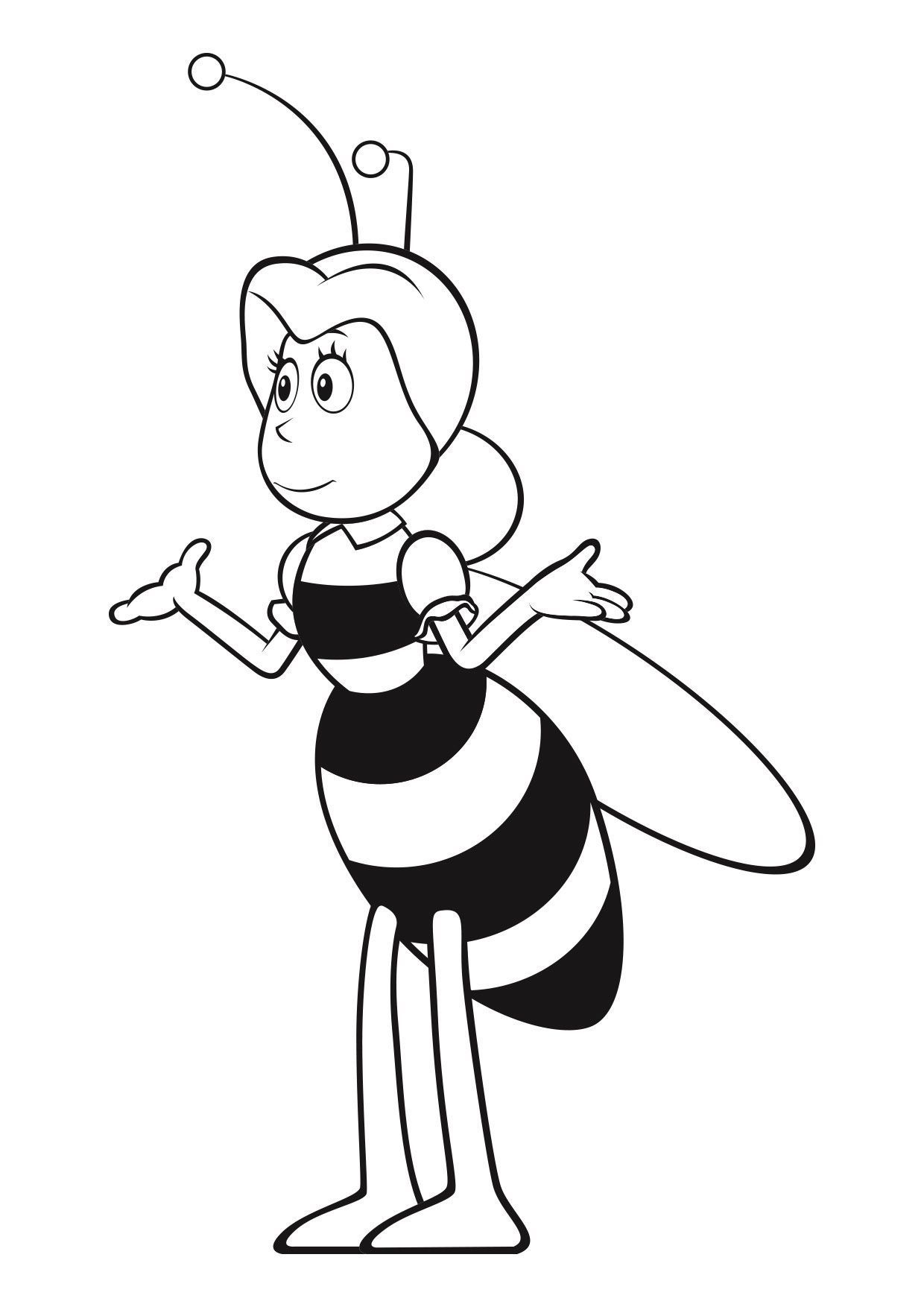 Coloriage Mademoiselle Cassandre - Gulli à imprimer