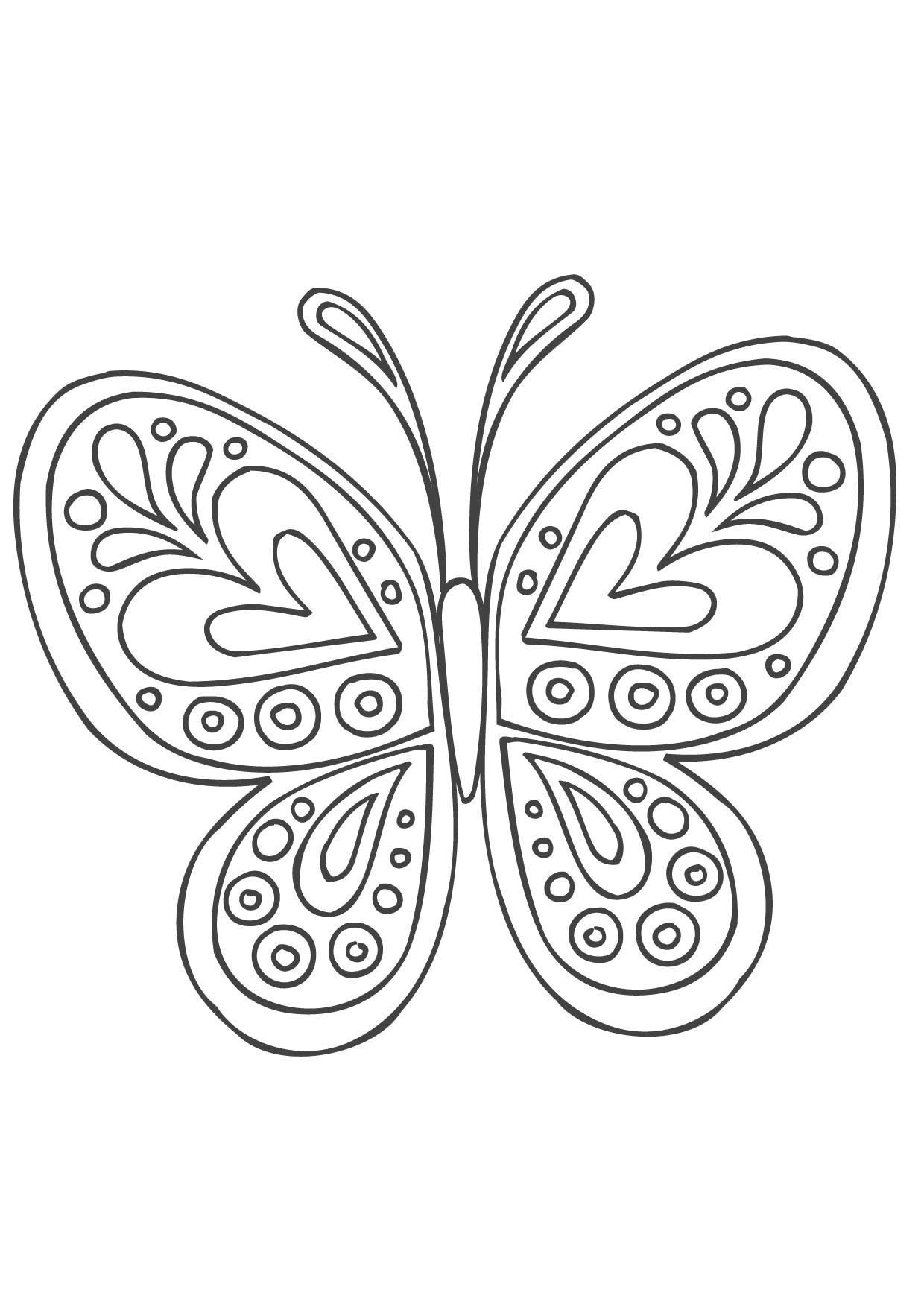 Coloriage Mandala Papillon - Gulli à imprimer