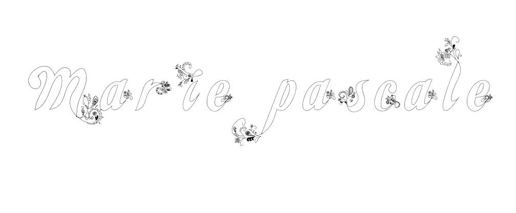 Coloriage Marie Pascale - Prénom à imprimer