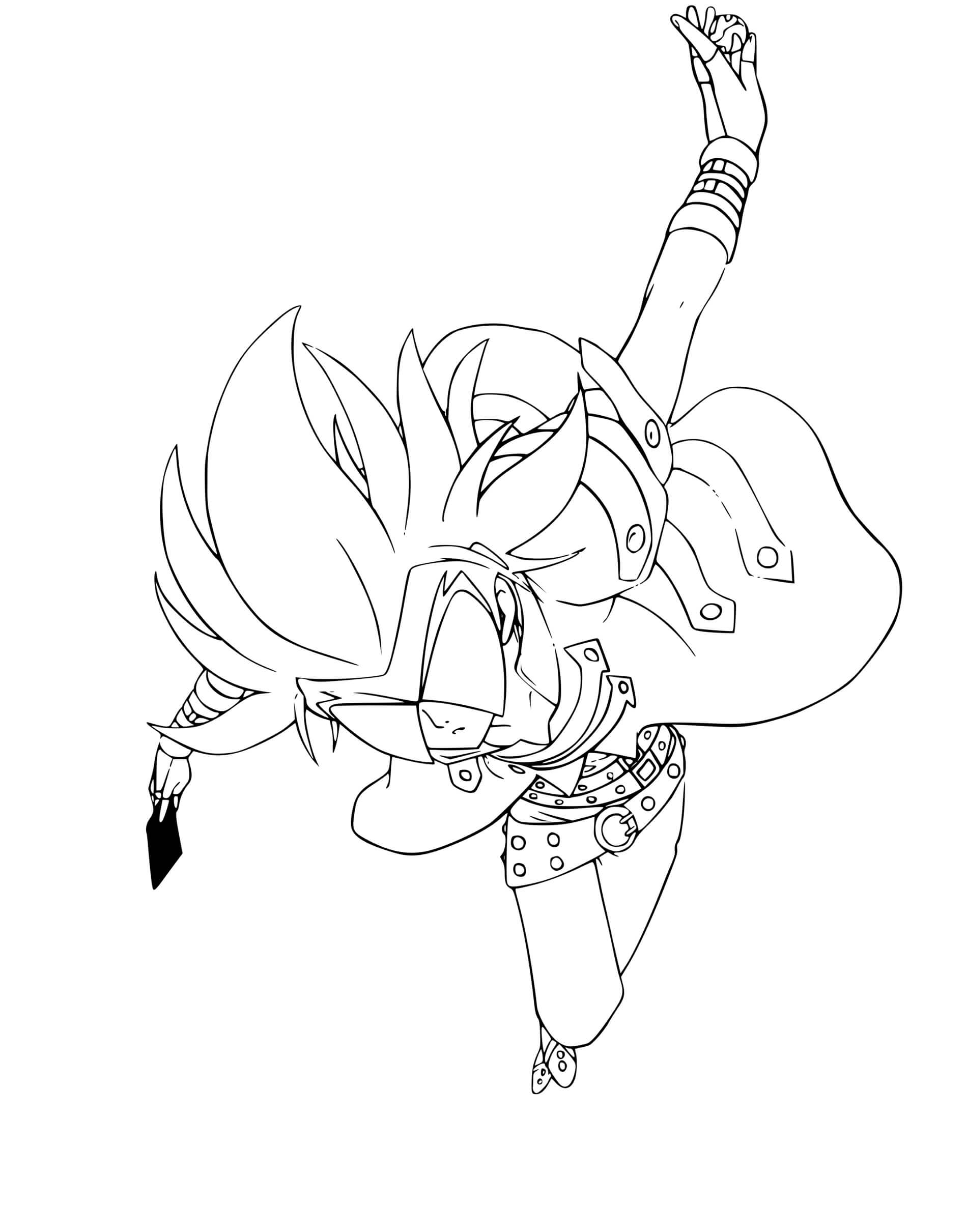 Coloriage Masquerade - Bakugan à imprimer