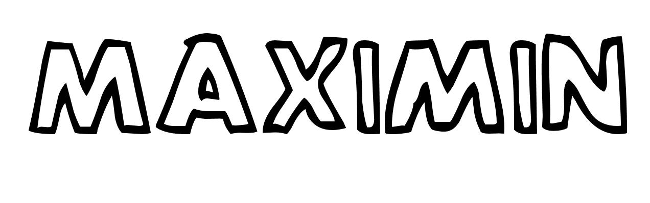 Coloriage Maximin - Prénom à imprimer
