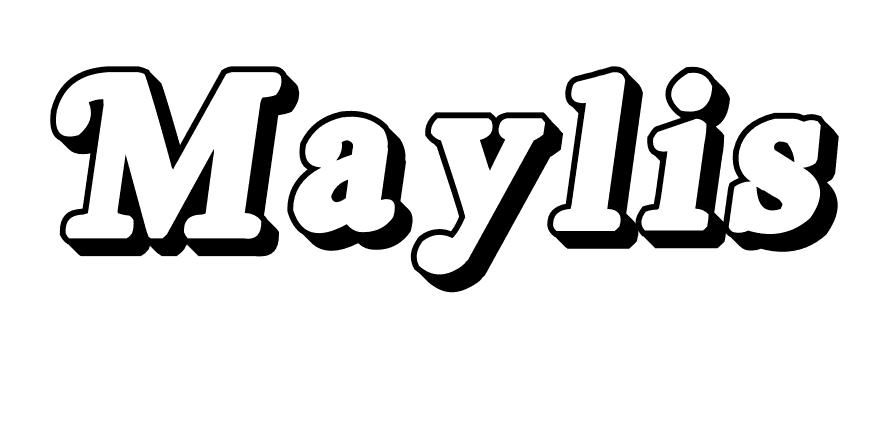Coloriage Maylis - Prénom à imprimer