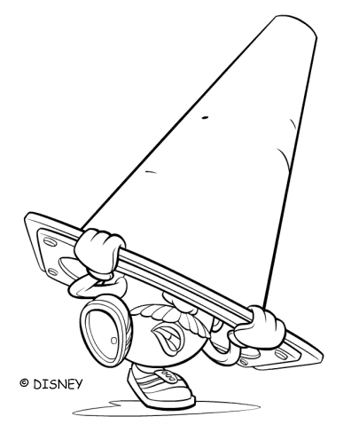 Coloriage Monsieur Patate De Toy Story Sous Un Plot - Toy story à imprimer