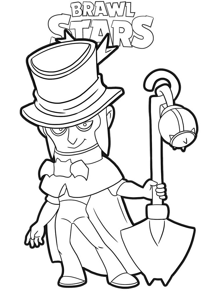 Coloriage Brawl stars