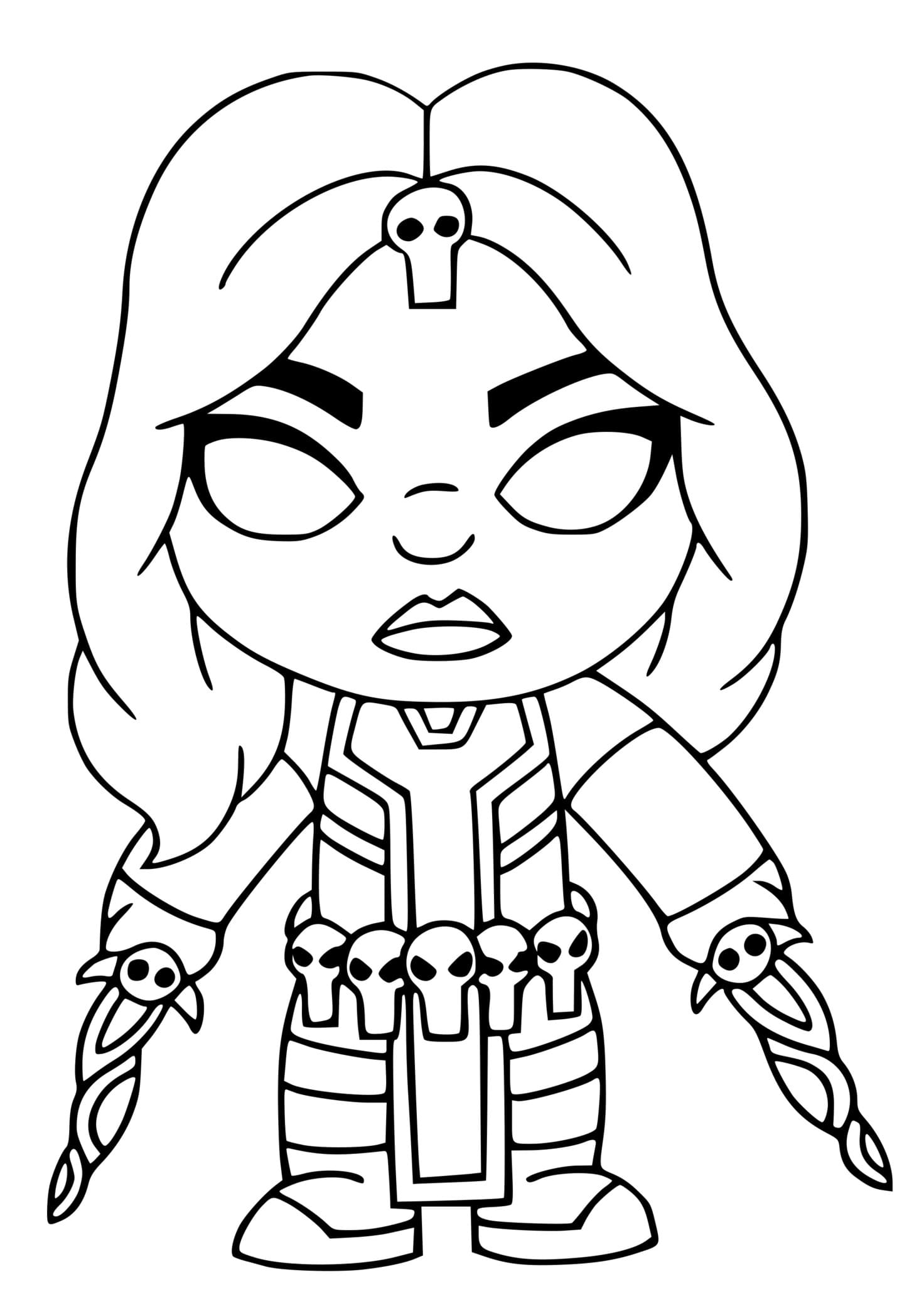 Coloriage Mystique Fortnite - Fortnite à imprimer