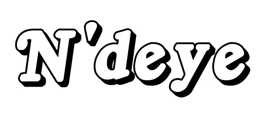 Coloriage N Deye - Prénom à imprimer