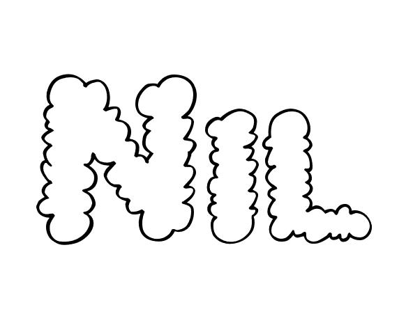 Coloriage Nil - Prénom à imprimer