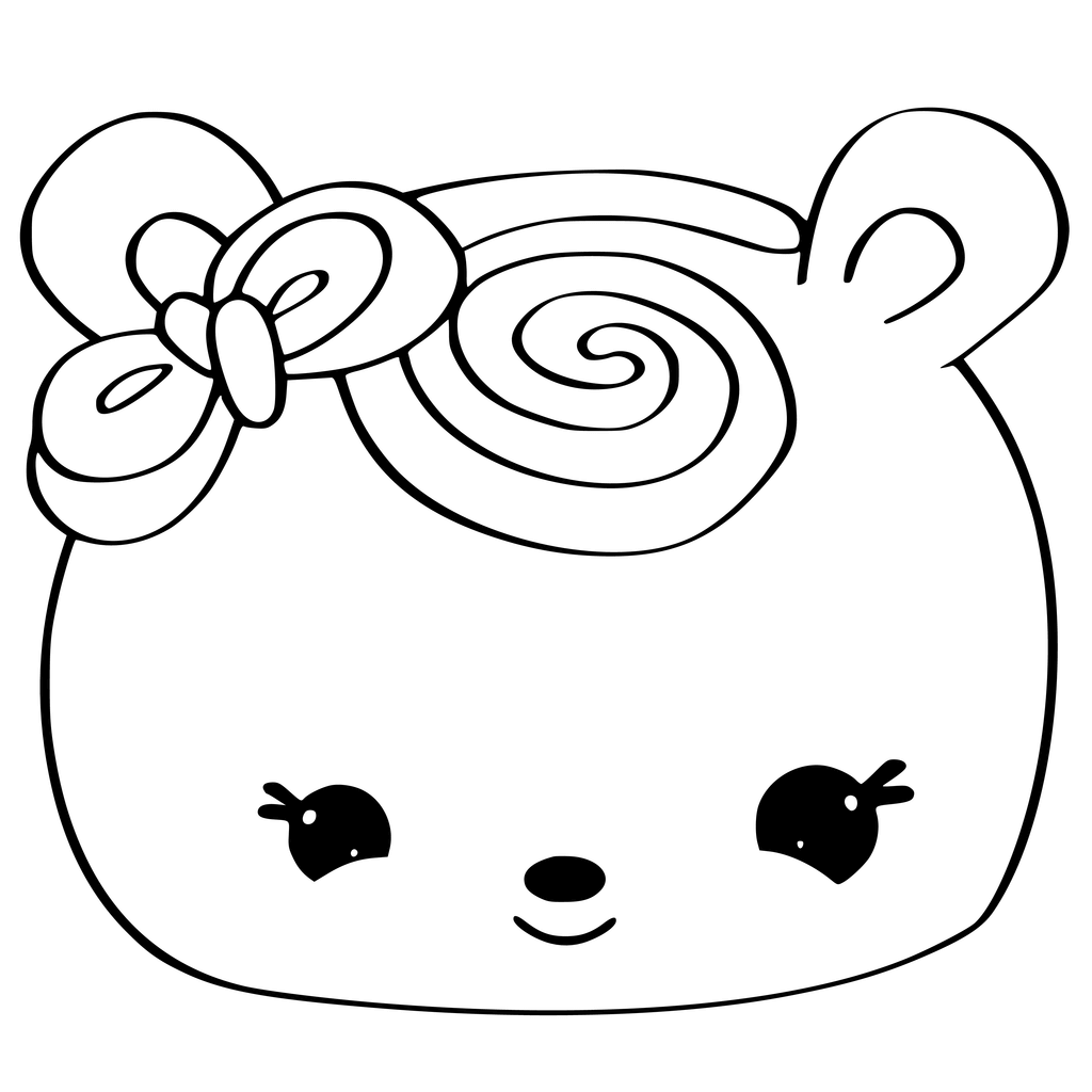 Coloriage Num Noms Cupcake - Num noms à imprimer