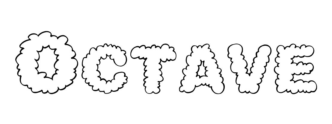Coloriage Octave - Prénom à imprimer