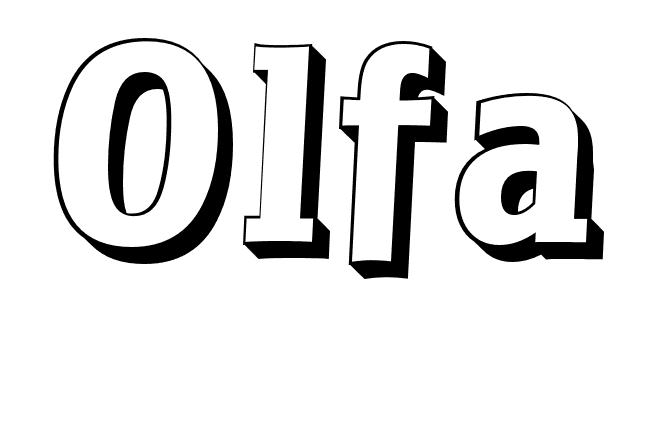 Coloriage Olfa - Prénom à imprimer