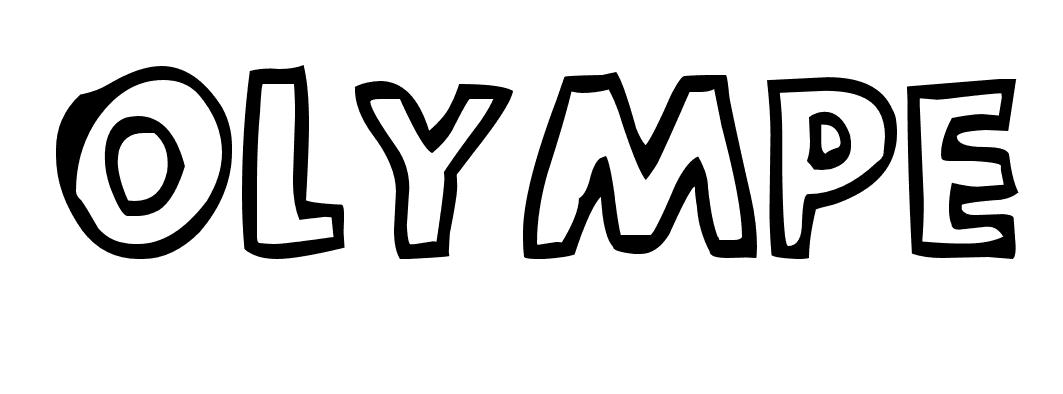 Coloriage Olympe - Prénom à imprimer