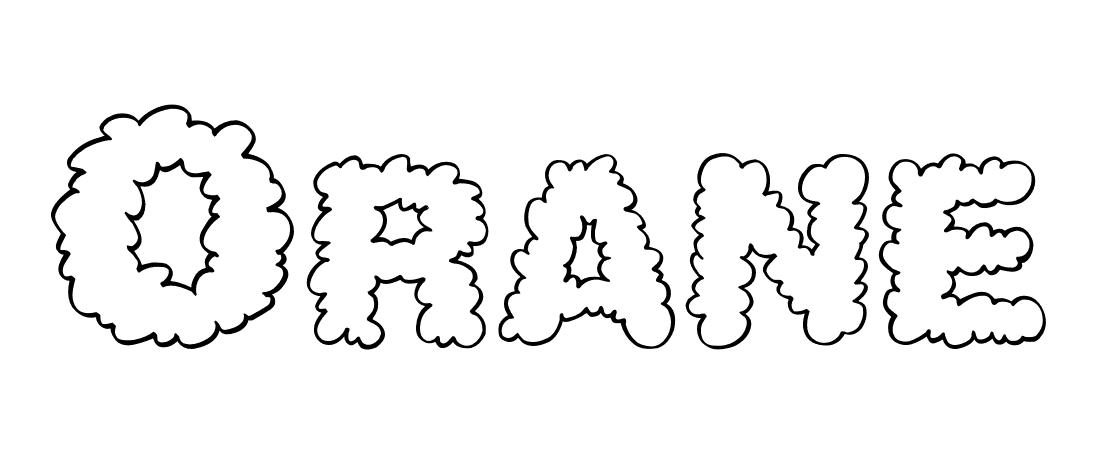 Coloriage Orane - Prénom à imprimer