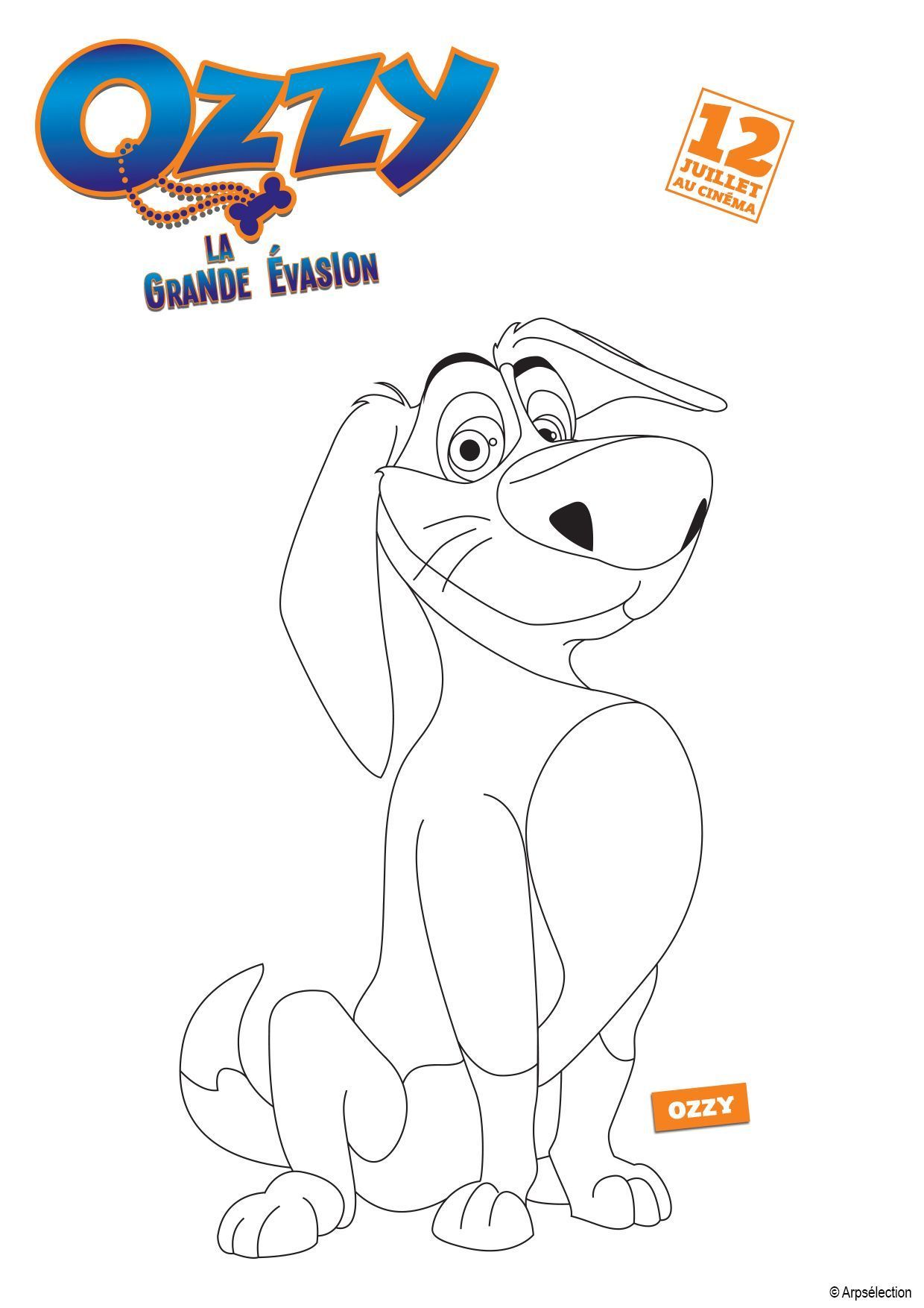 Coloriage Ozzy - Gulli à imprimer