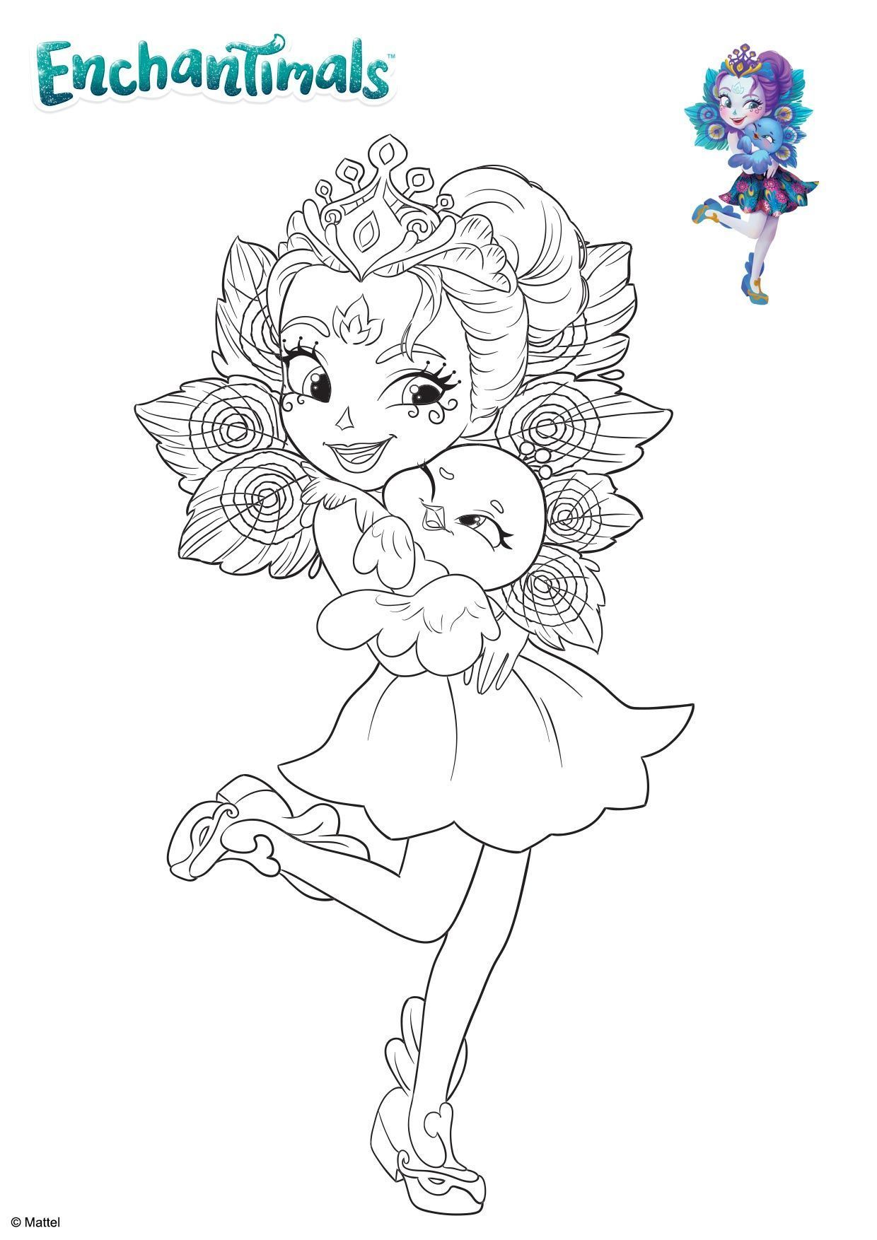 Coloriage Patter Et Flap - Gulli à imprimer
