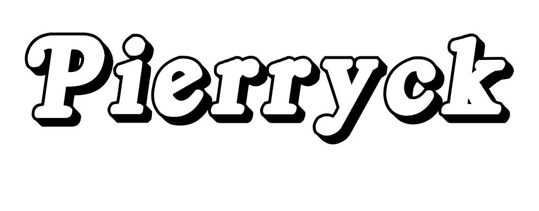 Coloriage Pierryck - Prénom à imprimer