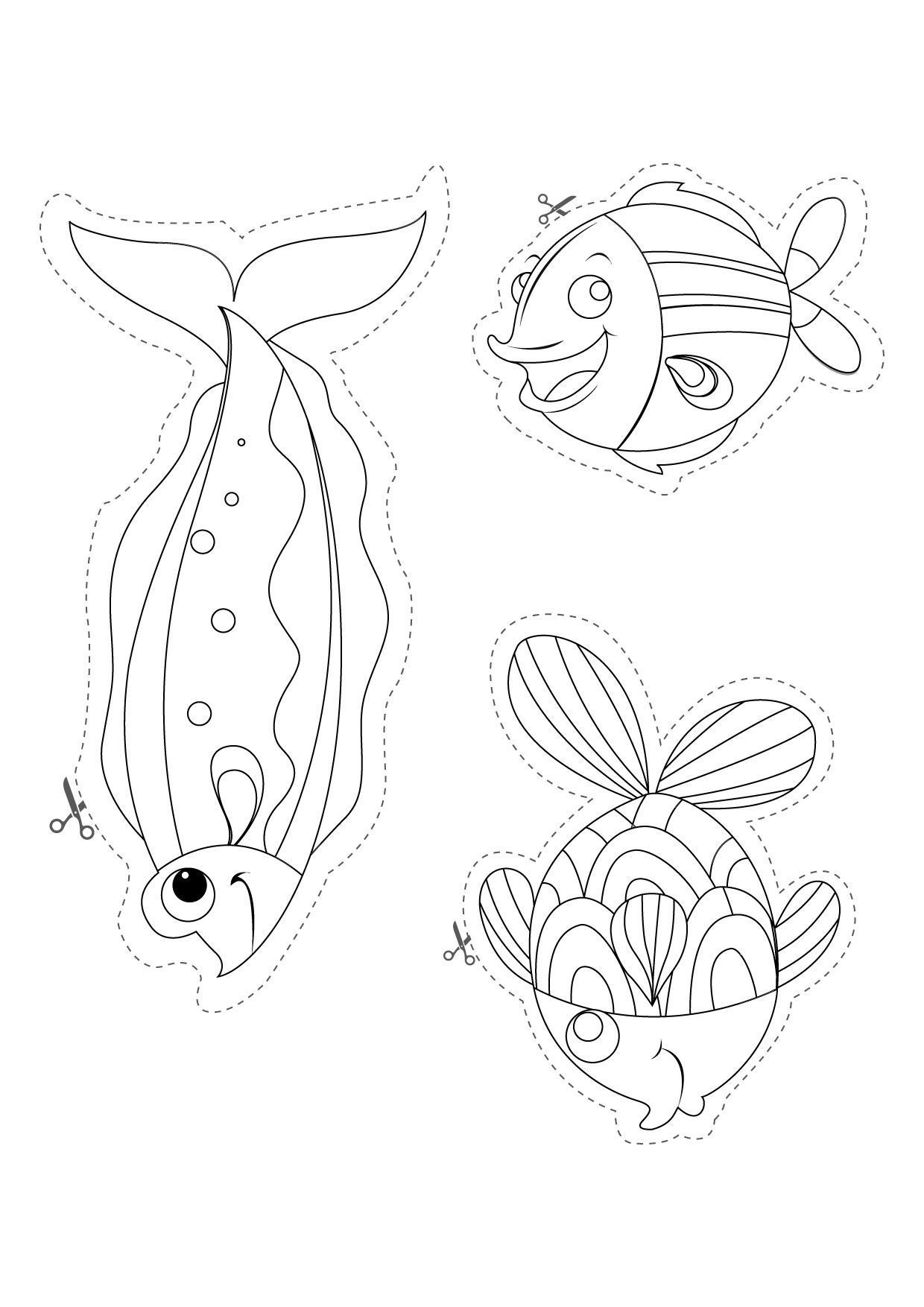 Coloriage Poissons d'avril espiègle en costume festif - Gulli à imprimer