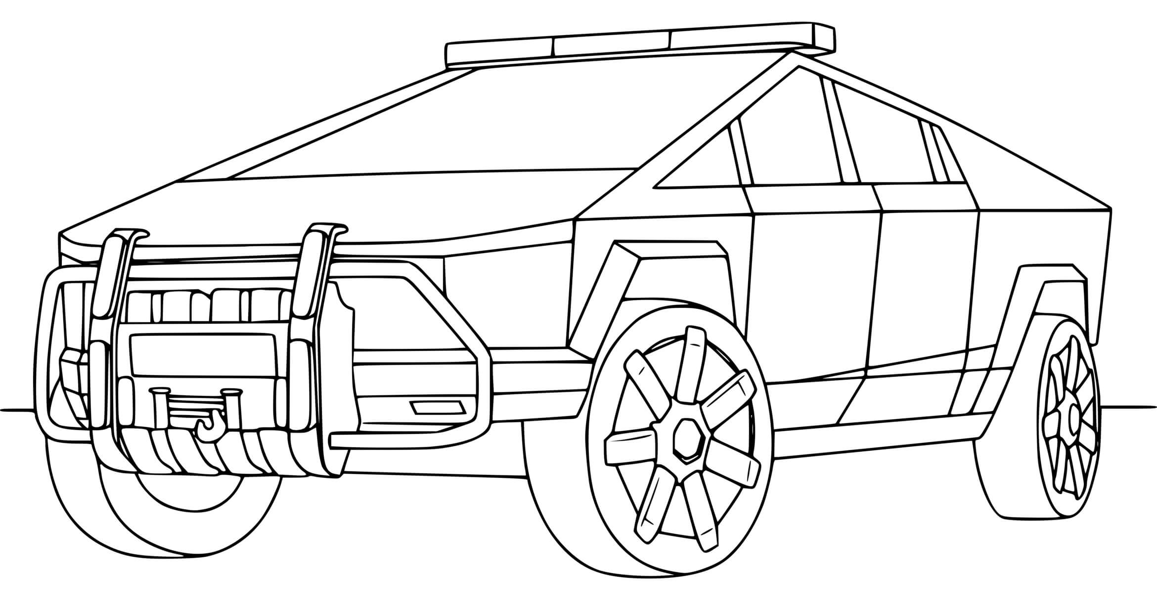 Coloriage Voiture