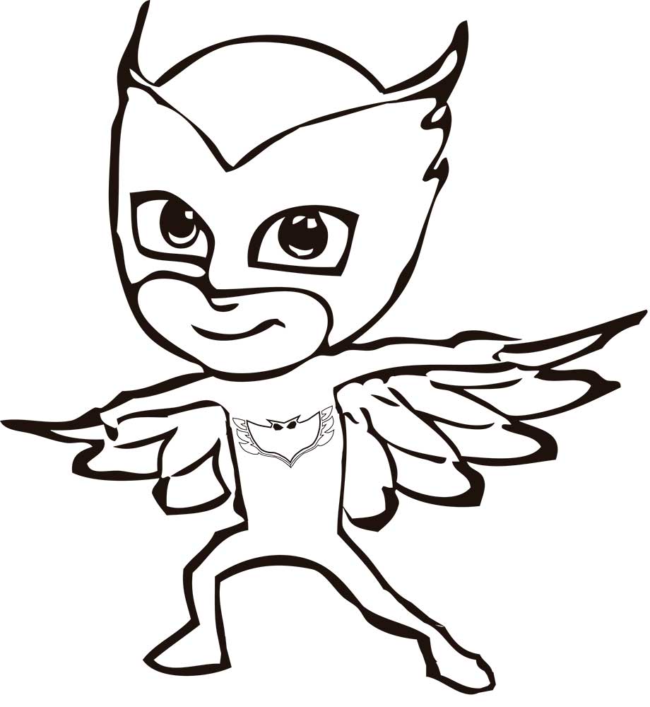 Coloriage Pyjamasques - Pyjamasques à imprimer