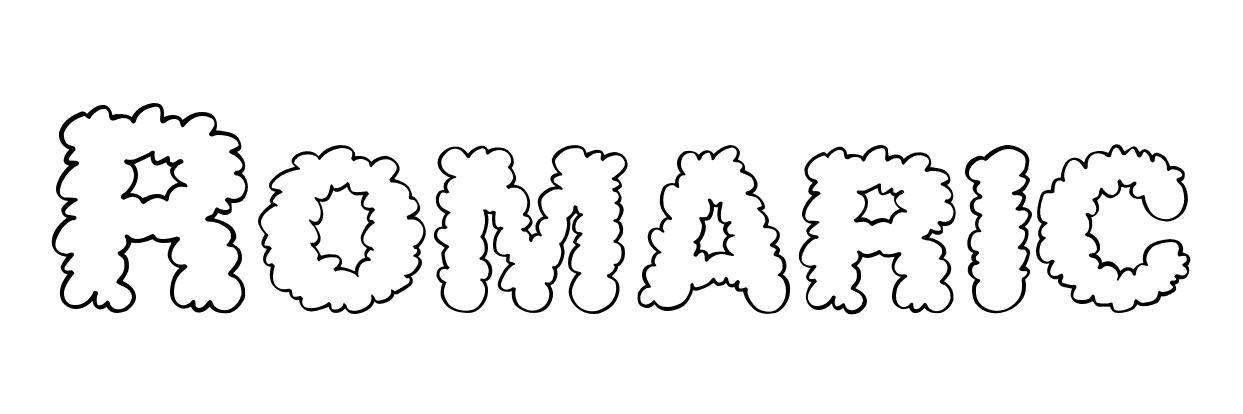 Coloriage Romaric - Prénom à imprimer