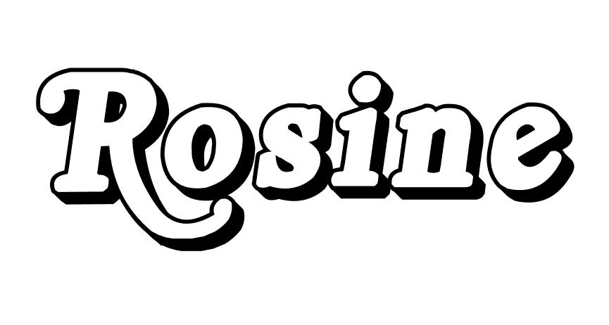 Coloriage Rosine - Prénom à imprimer