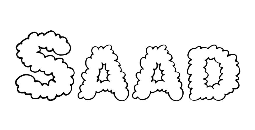 Coloriage Saad - Prénom à imprimer