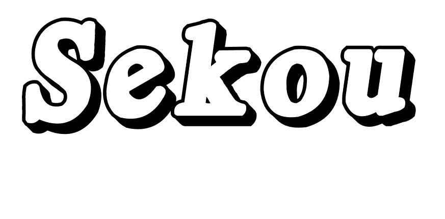 Coloriage Sekou - Prénom à imprimer