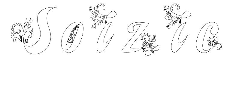 Coloriage Soizic - Prénom à imprimer