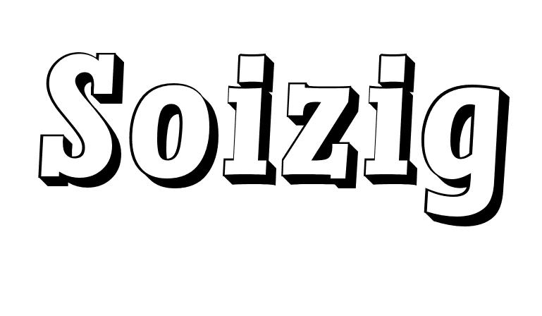 Coloriage Soizig - Prénom à imprimer