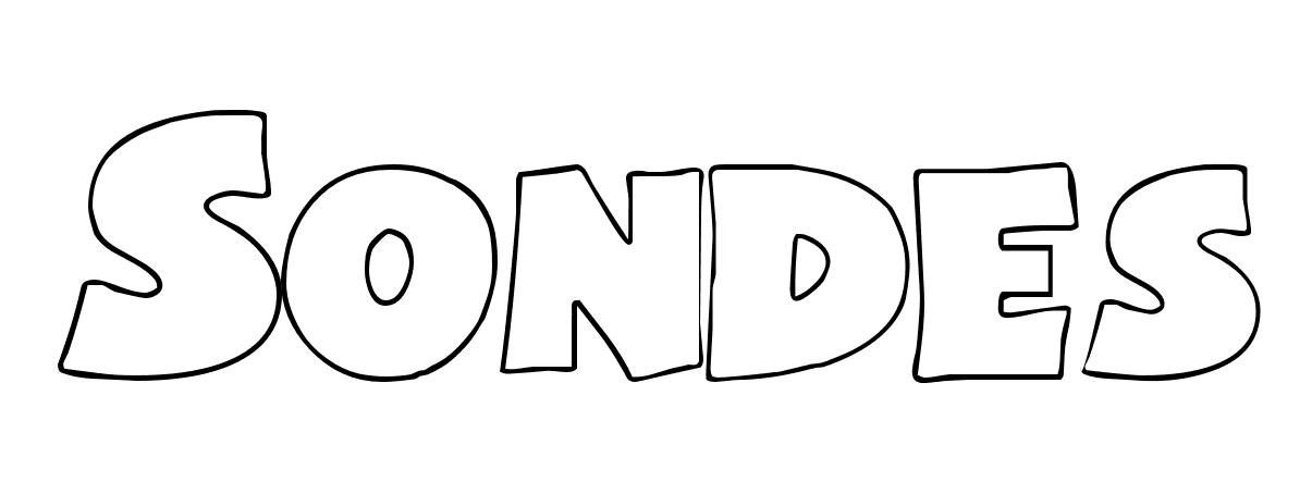 Coloriage Sondes - Prénom à imprimer