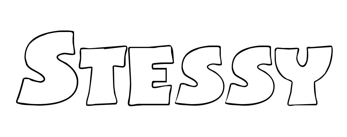Coloriage Stessy - Prénom à imprimer