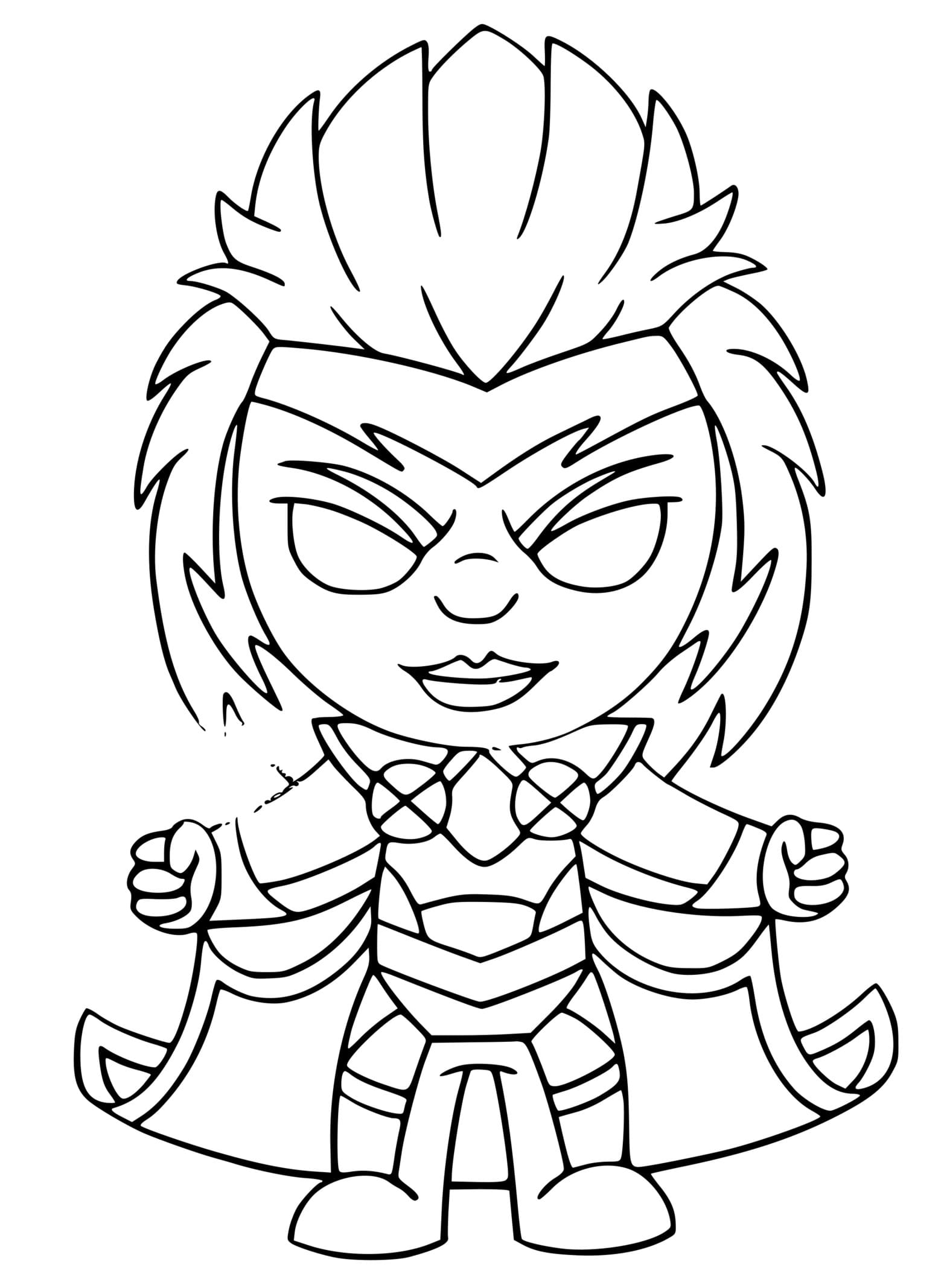 Coloriage Storm Fortnite - Fortnite à imprimer