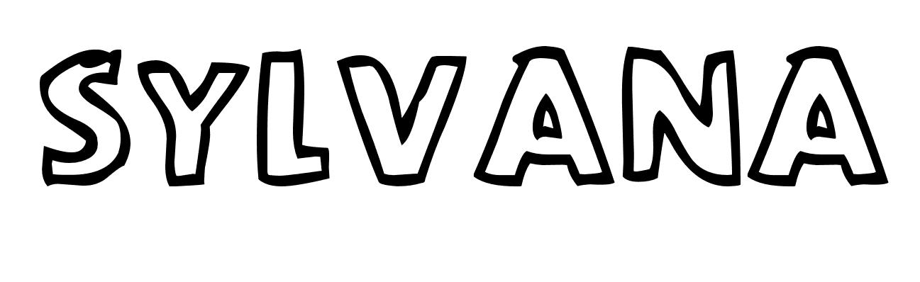 Coloriage Sylvana - Prénom à imprimer