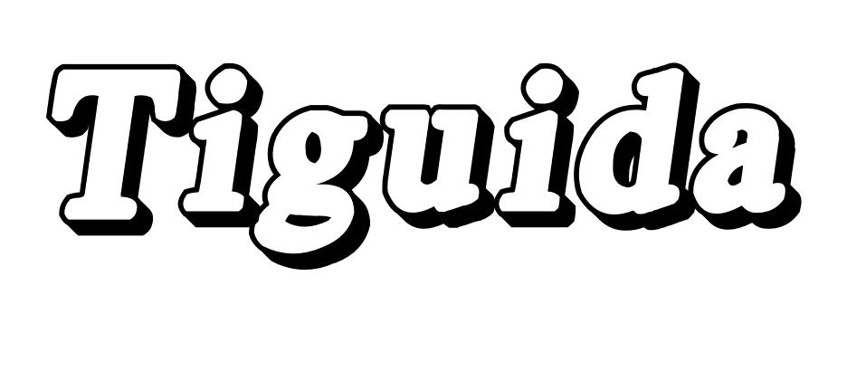 Coloriage Tiguida - Prénom à imprimer