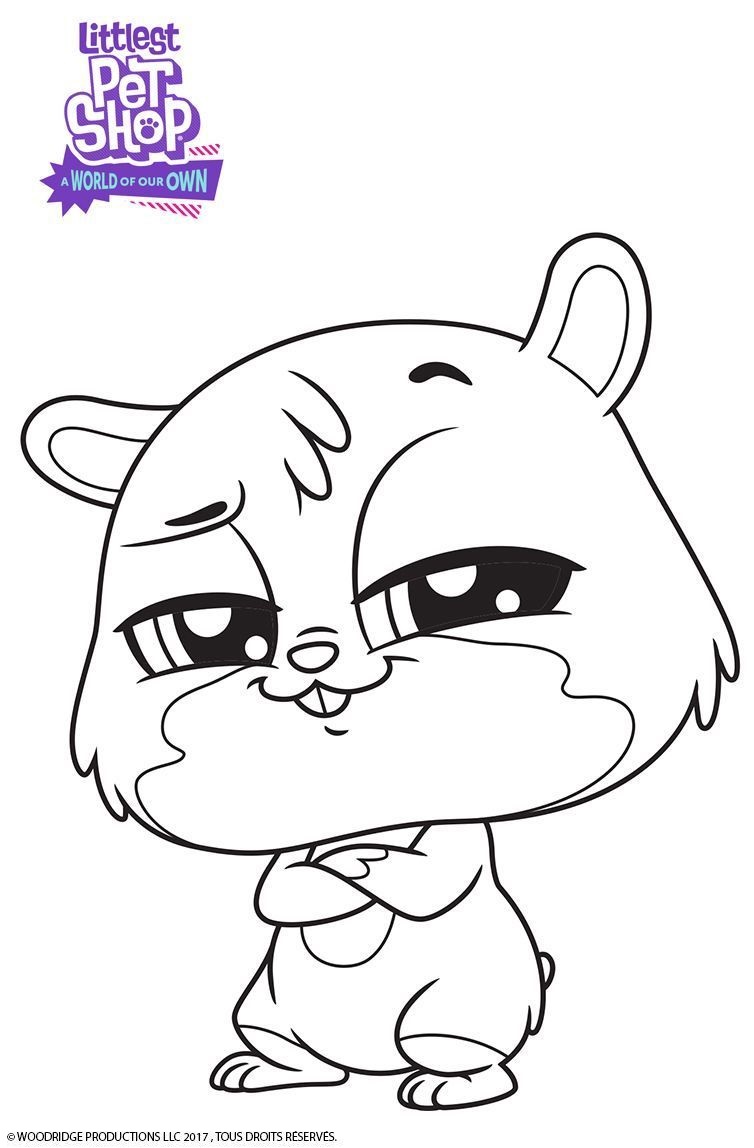 Coloriage Trip - Petshop à imprimer