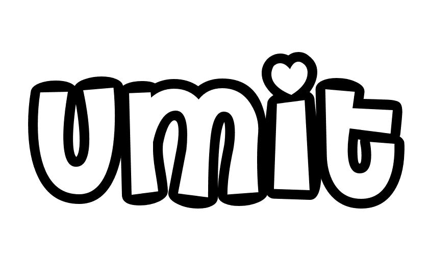 Coloriage Umit - Prénom à imprimer